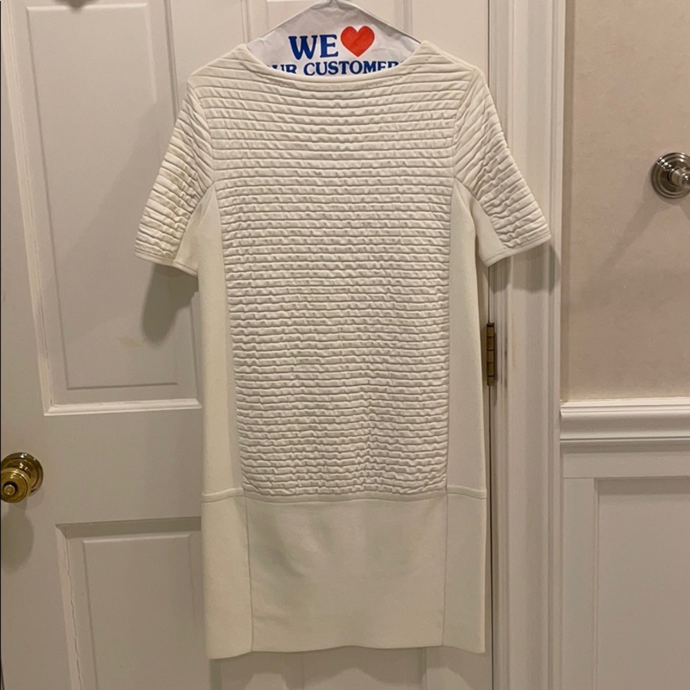 Off white mini dress